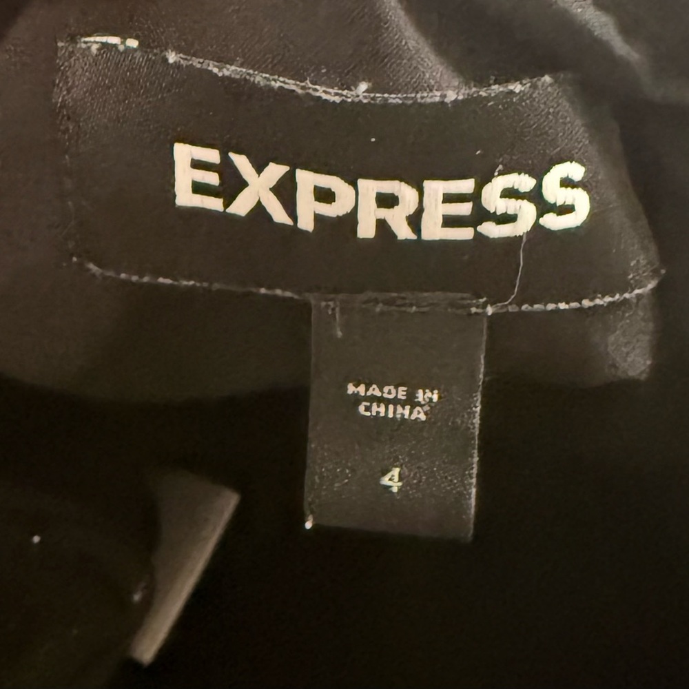 Express Black Mini Skirt - Picture 6 of 8